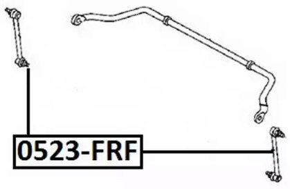 Стойка ASVA 0523-FRF