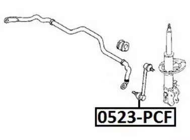 Стойка ASVA 0523-PCF