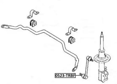 Стойка ASVA 0523-TRBF