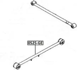 Рычаг независимой подвески колеса, подвеска колеса ASVA 0525-GE