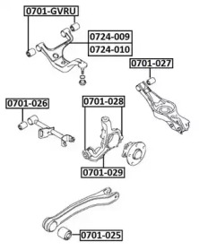 Подвеска ASVA 0701-025