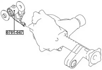 Подвеска ASVA 0701-047