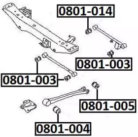 Подвеска ASVA 0801-003