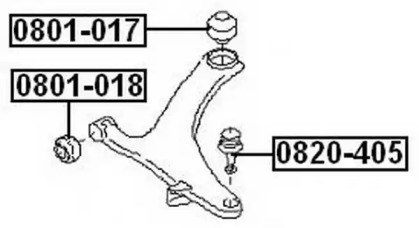 Подвеска ASVA 0801-017