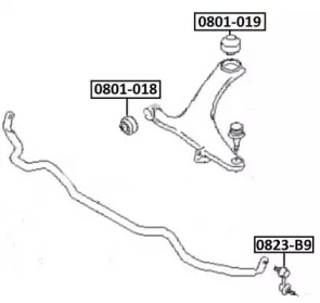 Подвеска ASVA 0801-018