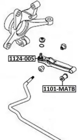 Подвеска ASVA 1101-MATB