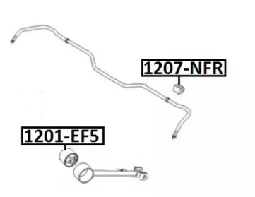 Подвеска ASVA 1201-EF5