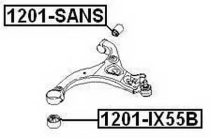 Подвеска ASVA 1201-SANS