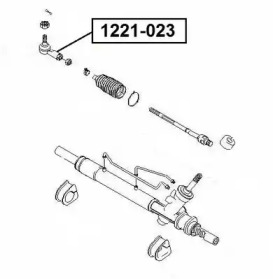 Шарнир ASVA 1221-023