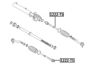 Шарнир ASVA 1222-TS