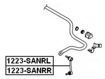 Стойка ASVA 1223-SANRL