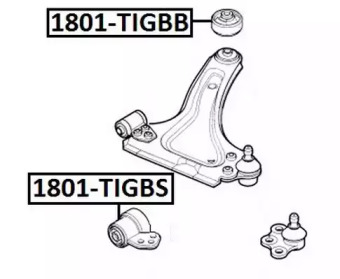 Подвеска ASVA 1801-TIGBS