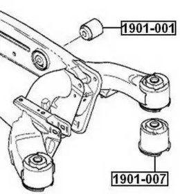 Подвеска ASVA 1901-007