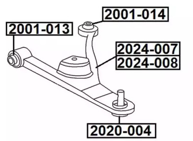 Подвеска ASVA 2001-013