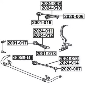 Подвеска ASVA 2001-016