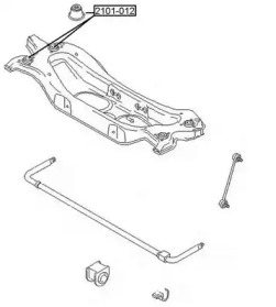 Подвеска ASVA 2101-012