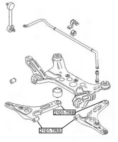 Подвеска ASVA 2101-TRB