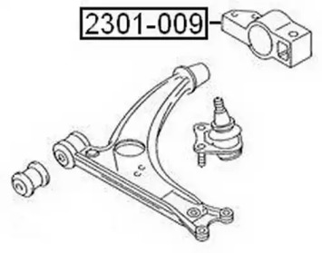 Подвеска ASVA 2301-009