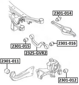 Подвеска ASVA 2301-012