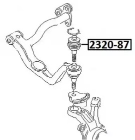 Шарнир ASVA 2320-87