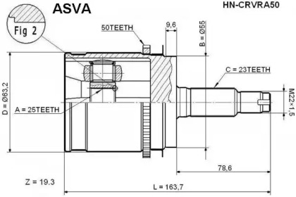  ASVA HN-CRVRA50