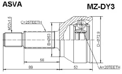  ASVA MZ-DY3