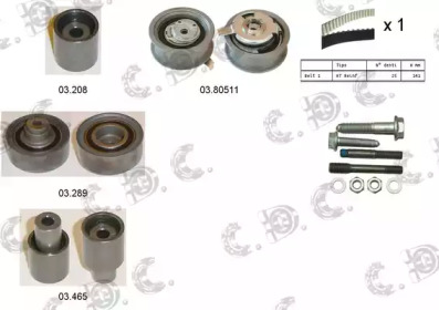 Ременный комплект AUTOKIT 04.5023