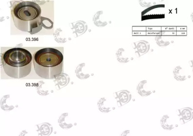 Комплект ремня ГРМ AUTOKIT 04.5193