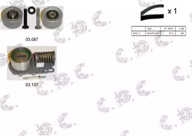 Ременный комплект AUTOKIT 04.5226