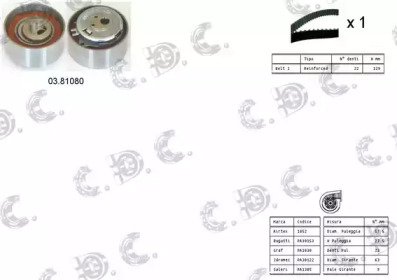 Ременный комплект AUTOKIT 04.5251PA2