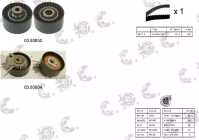 Ременный комплект AUTOKIT 04.5268PA