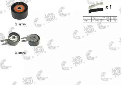 Комплект ремня ГРМ AUTOKIT 04.5359