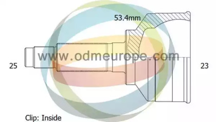 Шарнирный комплект ODM-MULTIPARTS 12-011968