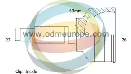 Шарнирный комплект, приводной вал ODM-MULTIPARTS 12-011973