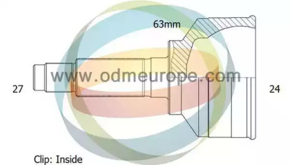 Шарнирный комплект, приводной вал ODM-MULTIPARTS 12-011974