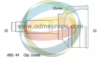 Шарнирный комплект ODM-MULTIPARTS 12-060186