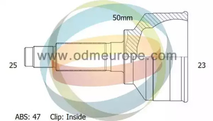 Шарнирный комплект ODM-MULTIPARTS 12-080637