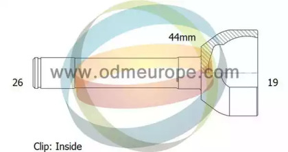 Шарнирный комплект ODM-MULTIPARTS 12-300725