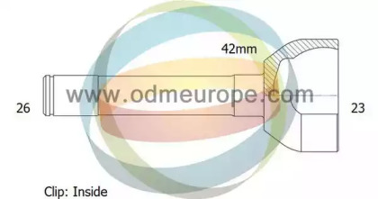 Шарнирный комплект ODM-MULTIPARTS 12-310572