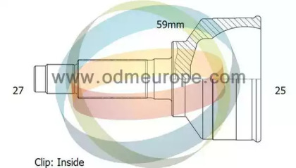 Шарнирный комплект, приводной вал ODM-MULTIPARTS 12-351997