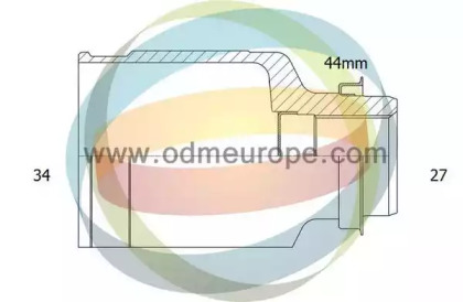 Шарнирный комплект, приводной вал ODM-MULTIPARTS 14-016024