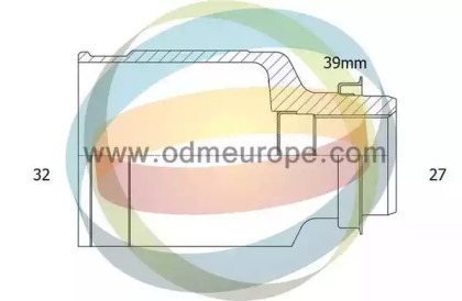 Шарнирный комплект, приводной вал ODM-MULTIPARTS 14-226031