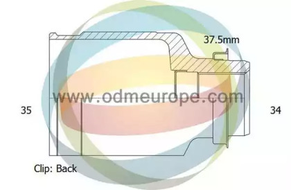 Шарнирный комплект ODM-MULTIPARTS 14-236094