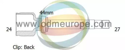 Шарнирный комплект ODM-MULTIPARTS 14-346061