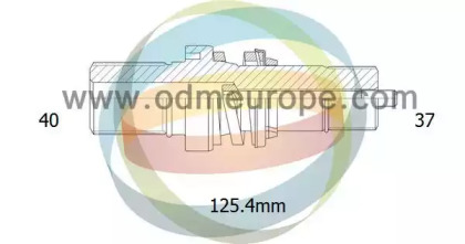 Полуосевой вал ODM-MULTIPARTS 16-210110