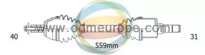 Приводной вал ODM-MULTIPARTS 18-011930