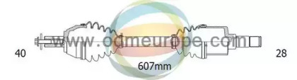 Приводной вал ODM-MULTIPARTS 18-011950