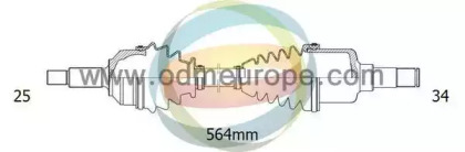 Приводной вал ODM-MULTIPARTS 18-011990