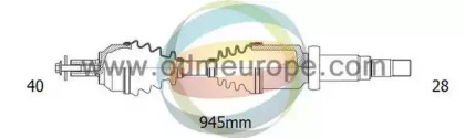 Приводной вал ODM-MULTIPARTS 18-012870