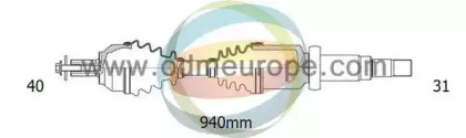 Приводной вал ODM-MULTIPARTS 18-012930